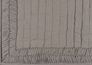 Cazma Light Gray Bedding