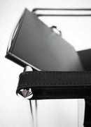 Le Corbusier Basculant Sling Chair (LC1) - Black Leather