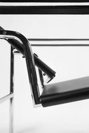 Le Corbusier Basculant Sling Chair (LC1) - Black Leather