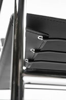 Le Corbusier Basculant Sling Chair (LC1) - Black Leather