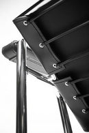 Le Corbusier Basculant Sling Chair (LC1) - Black Leather