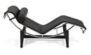 Le Corbusier Chaise Lounge (LC4) - Standard Black Leather