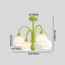 Leafy Chandelier