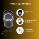 Reversible PAR36 In-Ground Well Light Fixture for LED Halogen Light Bulbs