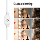 LED Mirror Light Bulbs with USB Touch Switch for Vanity & Dressing Table