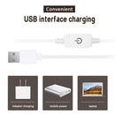 LED Mirror Light Bulbs with USB Touch Switch for Vanity & Dressing Table