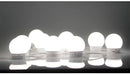 LED Mirror Light Bulbs with USB Touch Switch for Vanity & Dressing Table