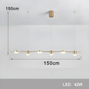 LED Pendant Light Kitchen - Modern Light for Bar, Dining Room, and Table