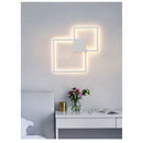 LED Wall Light for Bedroom with Unique Geometric Wall Art