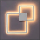 LED Wall Light for Bedroom with Unique Geometric Wall Art