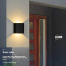 LED Wall Sconce Indoor & Outdoor - 6W Modern Up-Down Wall Lights