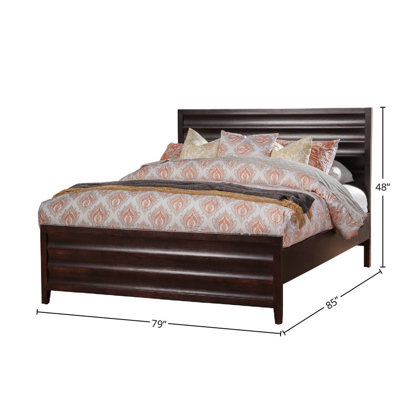 Legacy Bed, Black Cherry