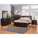 Legacy Platform Bed, Black Cherry