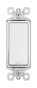 Legrand TM87 radiant® 15A Single-Pole Switch, White