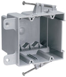 Legrand S2-35-RAC 2 Gang New Work Switch and Outlet Box