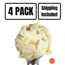 Lemon Cookie Crunch Ice Cream | Pack of 4 | One Pint | Shipping Included | eCreamery