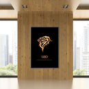 Leo - Gold Canvas