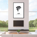 Leo - White Canvas