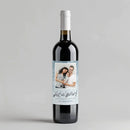 Let It Snow Wine Label