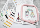 Let's make friends! L8043 Counted Cross Stitch Kit