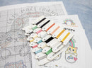 Let's make friends! L8043 Counted Cross Stitch Kit