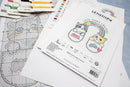 Let's make friends! L8043 Counted Cross Stitch Kit