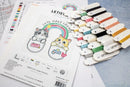 Let's make friends! L8043 Counted Cross Stitch Kit