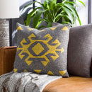 Elsbethen Charcoal Pillow Cover