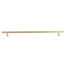 Lew's Square Bar Cabinet Knobs and Handles in Brushed Brass