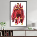 Lewandowski Red Canvas