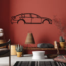 Lexus GS 350 RWD 2008 Car Silhouette