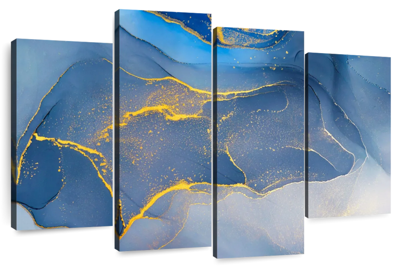 Liquid Marble Abstract Wall Art