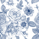 Flower Contour Wallpaper