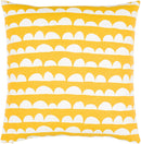 Achthoven Bright Yellow Pillow Cover