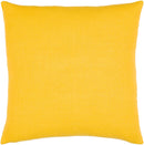 Achthoven Bright Yellow Pillow Cover
