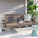 Porchgate Amish Heavy Duty 700 Lb Roll Comfort Treated Porch Swing