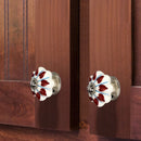 Mascot Hardware Heart 1-37/50 in. White Cabinet Knob (Pack of 10)
