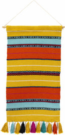Ligaya Colorful Striped Bohemian Wall Hanging - Clearance
