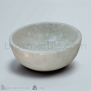 Light Beige Marble Vessel Sink