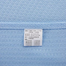 Light blue bamboo fiber summer quilt bedroom diamond grid blanket