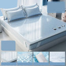DecorBites™ Cooling Antibacterial Mattress: High-quality, Skin-friendly, Breathable, Foldable, Summer Mat Protector