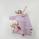 DecorBites™ Cooling Fabric Double-Sided Summer Blanket - Light Cooled Comforter