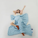 DecorBites™ Cooling Fabric Double-Sided Summer Blanket - Light Cooled Comforter