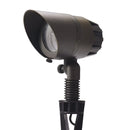 Light Fixture Black with 12V Heavy duty Die-cast Brass Feature