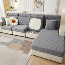 Light green hexagonal quilted jacquard sofa seat cover living room