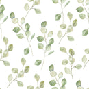 Light Green Leaves Wallpaper
