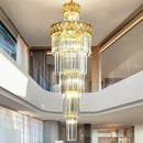 DecorBites™ Light Luxury Crystal Chandelier for Elegant Living Spaces