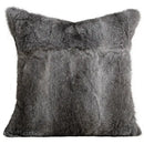 Light luxury designer black & white palm leaf pillow cover living room