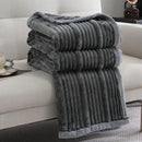 DecorBites™ Light Luxury Sofa Blanket: Cozy Warmth for Home, Office, and Bedroom