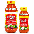Dorothy Lynch Salad Dressing | 8 oz Homestyle and 16 oz Light and Lean | Gluten Free